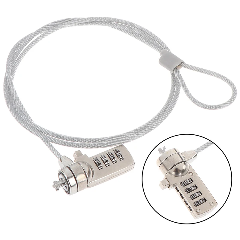 /KQM/Digit security password computer lock anti-theft chain for notebook pc laptop 4