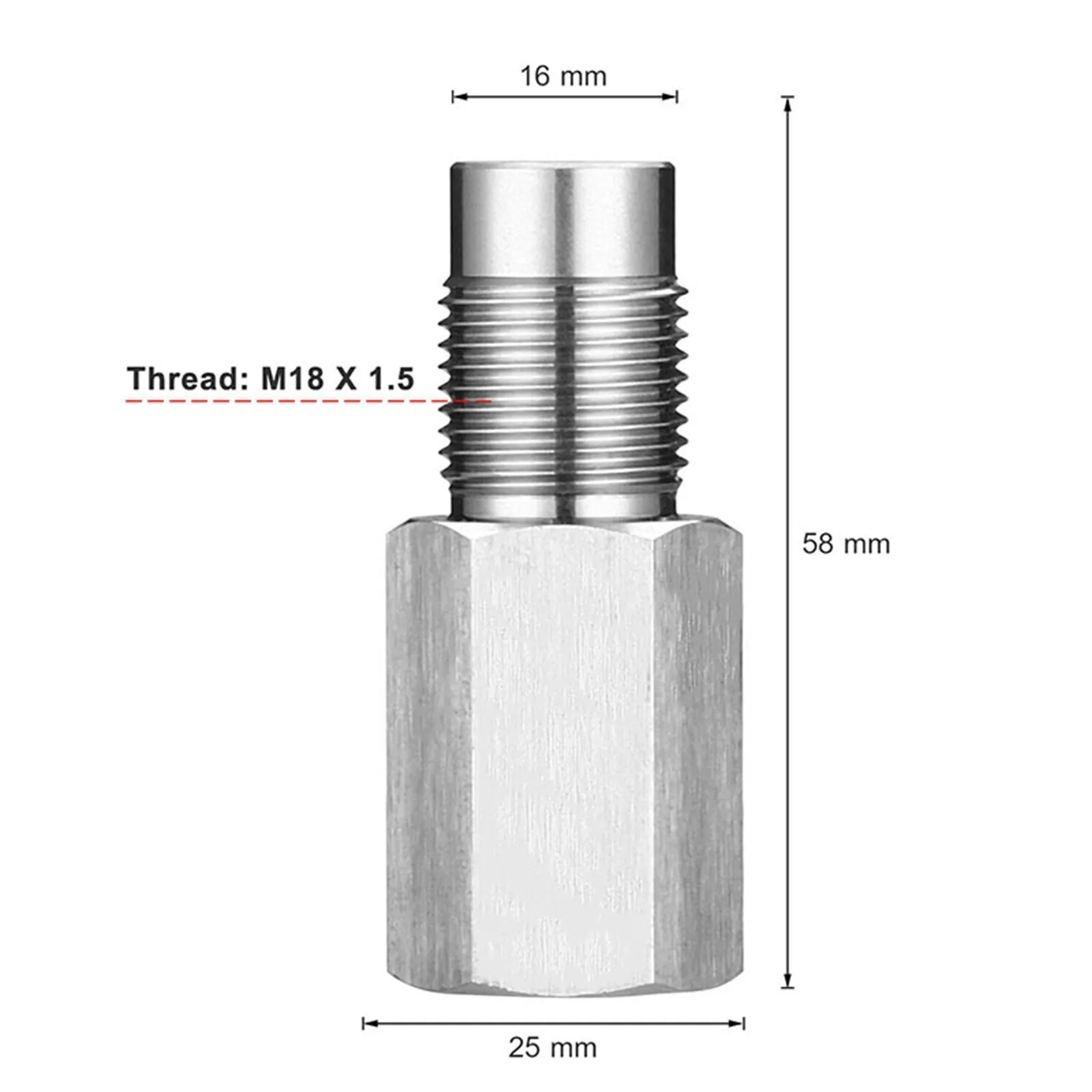 2pcs Mini-catalytic Converter Sensor Automotive Accessories Mini-catalytic Converter Oxygen Sensor Accessories Miniature 2025