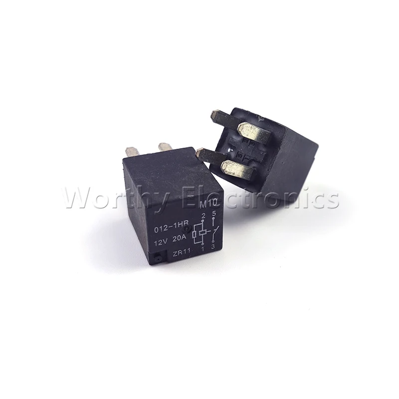 

Free shiping 10PCS PLID M10-012-1HR 4PIN 20A 12VDC M10 Automotive Relay