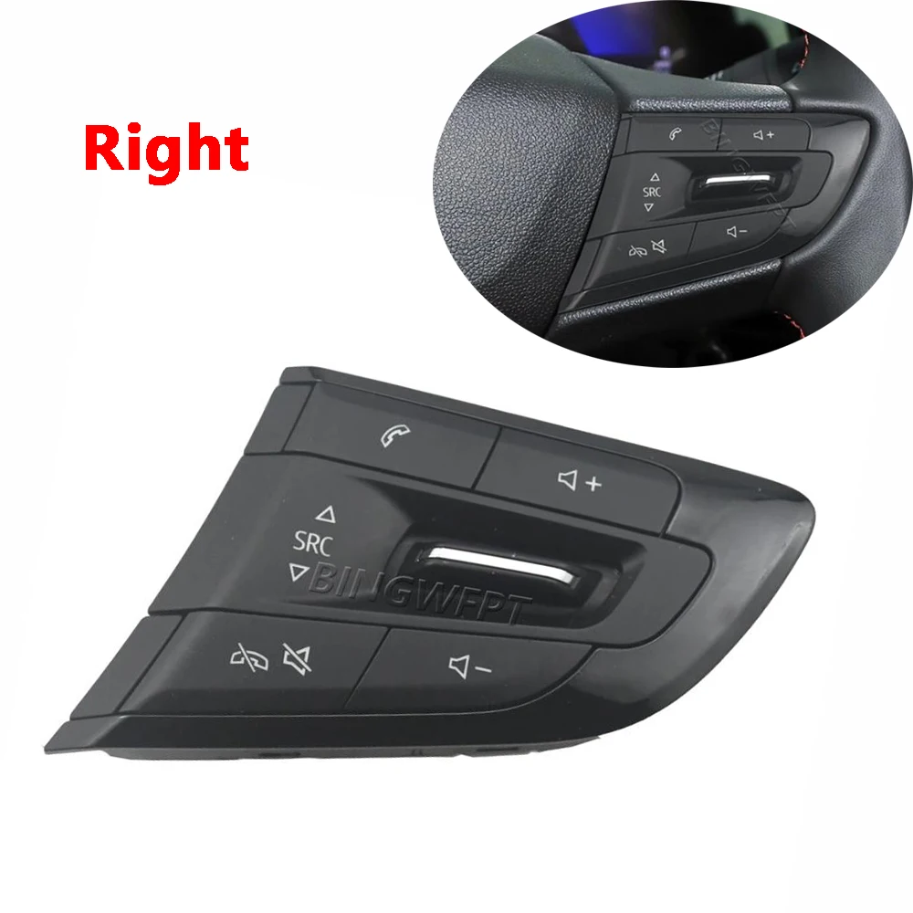 New Steering Wheel Button For Chevrolet Trax/Tracker 2019 2020 2021 2022 2023 Car Cruise Control Switch With Backlight