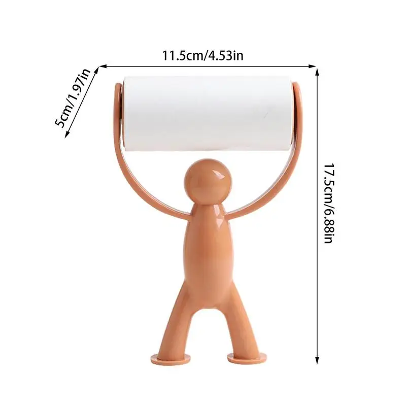 Rolo de remoção de fiapos adesivo, remoção de rolo de fiapos portátil para roupas, tapete, sofá-cama, ferramenta de limpeza de poeira para