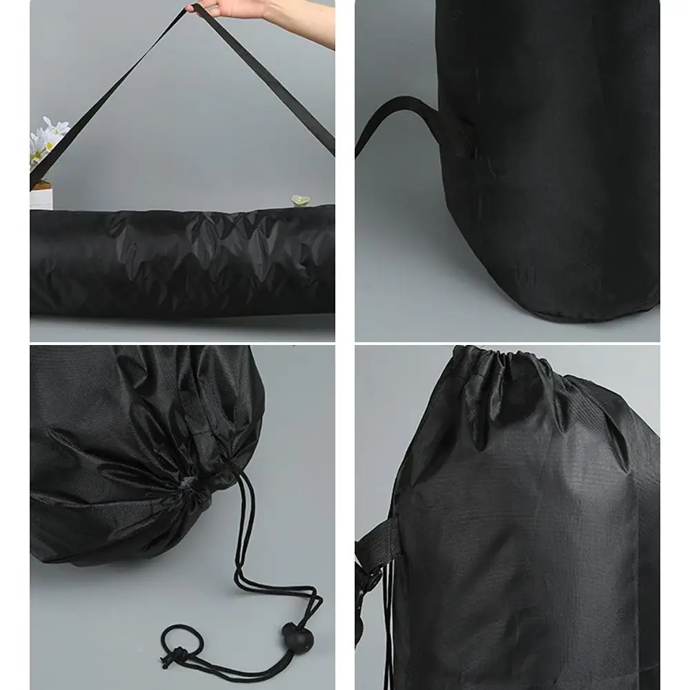 Fishing Rod Bag With Shoulder Strap Umbrella Storage Bag Foldable Black Anti-Dust Protective Covers Oxford Ba Outdoors