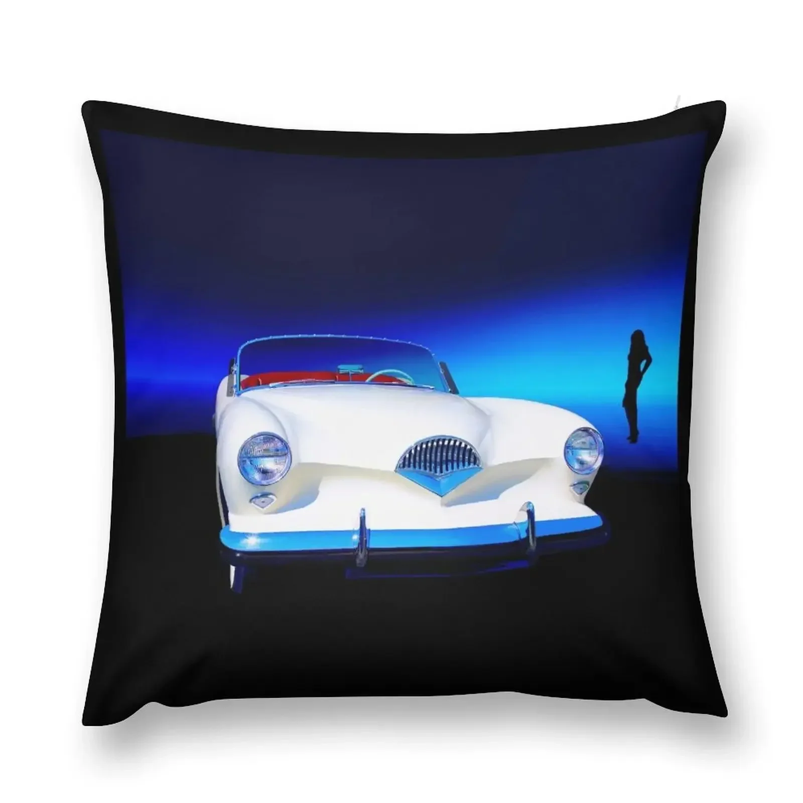 

1954 Kaiser Darrin Roadster Throw Pillow Pillow Cover christmas decorations for home 2025 Decorative pillowcase pillow