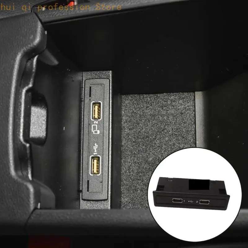 USB-Medieneingangspanel Fabrikstil A2058200326 2-Port-Konsoleneinheit für W205 X253 W213 Mittelkonsolen-Verbindungsreparatur – Detail 8