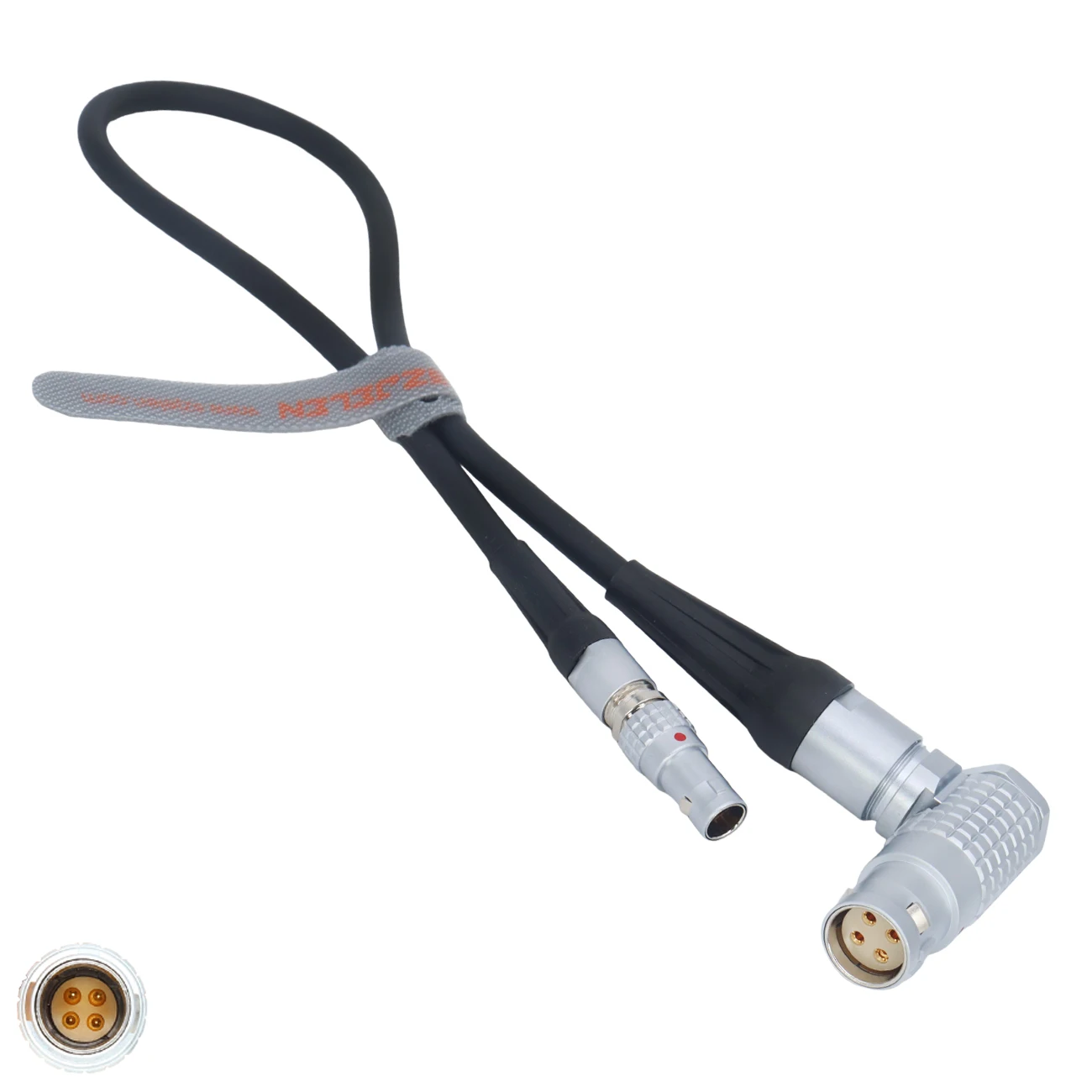 For MotoCrane Titan LT PTZ 0B 4Pin 26V To 2B 4Pin Female Power Cable For RED V-RAPTOR XL Camera