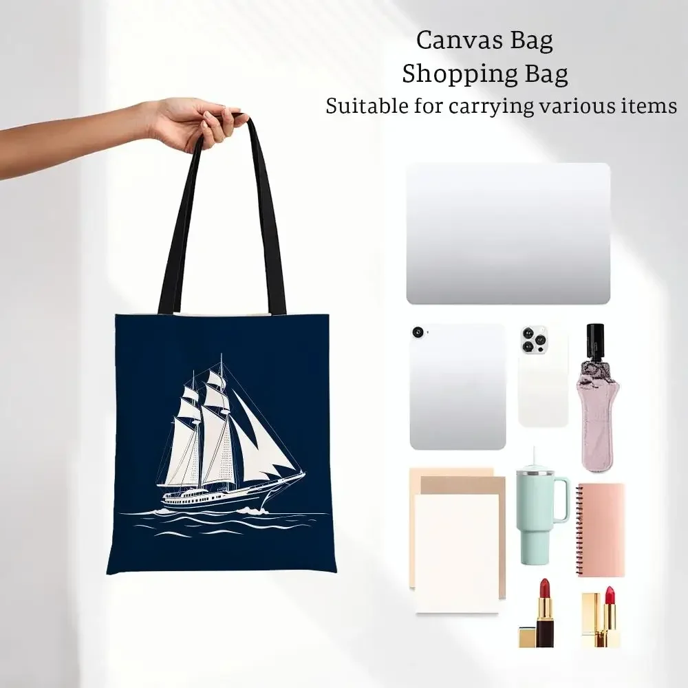 1 Theme Nature Ocean Element 1 Storage Bags Bags Series Print Bag Lightweight Shoulder Daily Shopping Bags