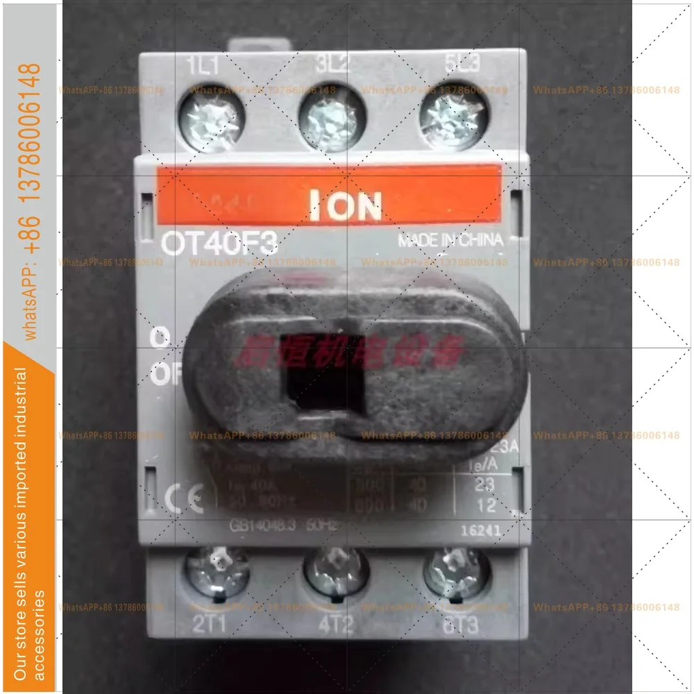Original new isolation switch OT16F3, OT25F3, OT40F3, OT63F3,