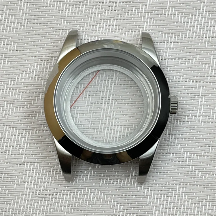 36mm Constant NH35 Case Raw Wood Sapphire Glass Case 316L Precision Steel Modified Dial for NH35/36 Movement NEW DIY