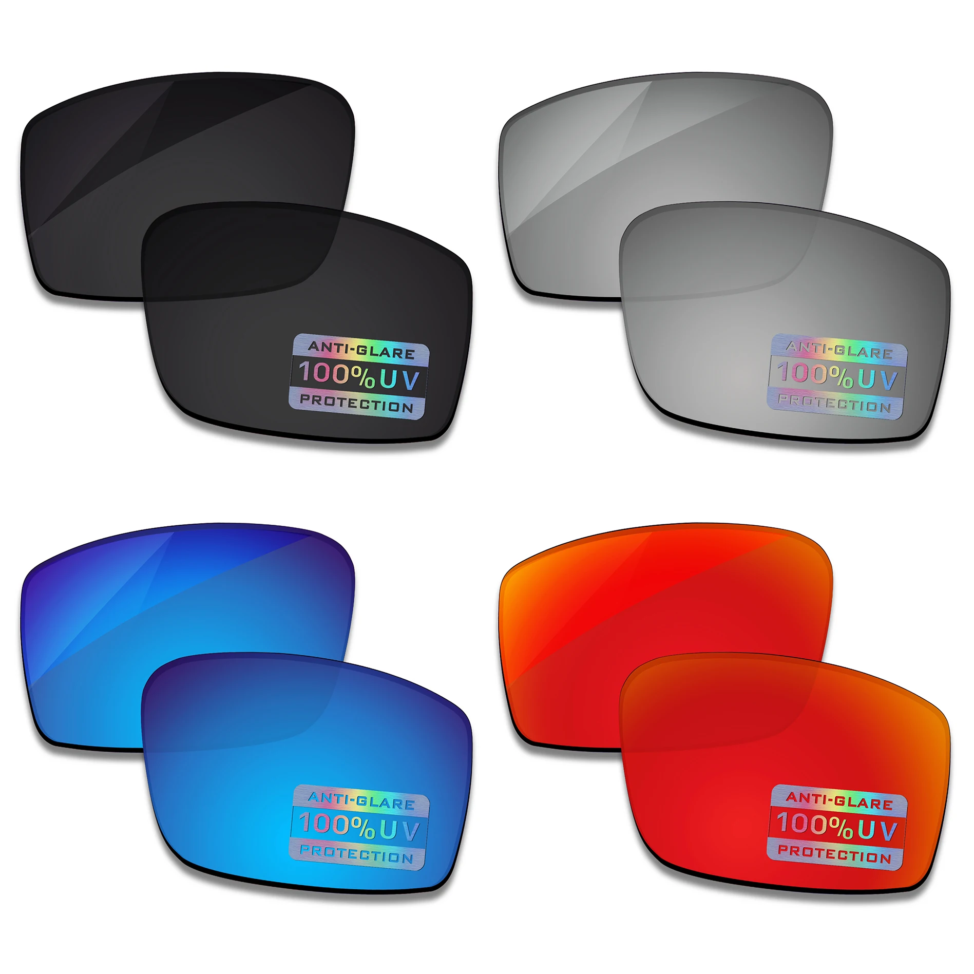 

MYCOURAG Replacement Lenses for OAKLEY Eyepatch 2 Sunglasses UV400 Protection Multi-Color Options