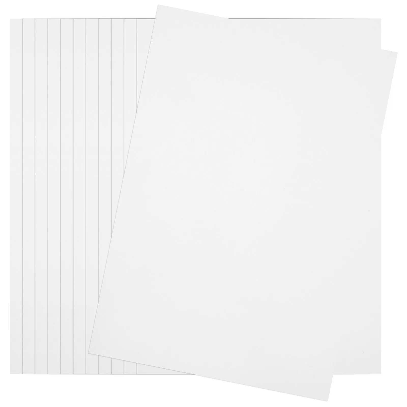 20Sheets Waterproof A4 Sticker Paper Self-Adhesive Printable Label Sheets for Inkjet Laser Printers Luggage Laptop Water Bottle