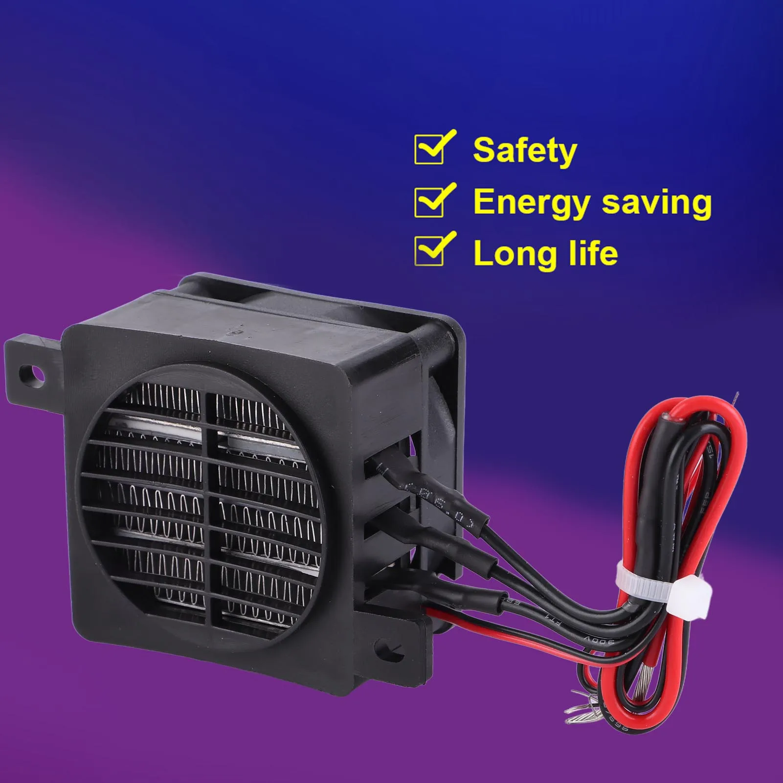 100W 12V Energy Saving  Car Fan Air Heater Constant Temperature Heating  Heaters Air Heater Air Heaters Heaters Heater