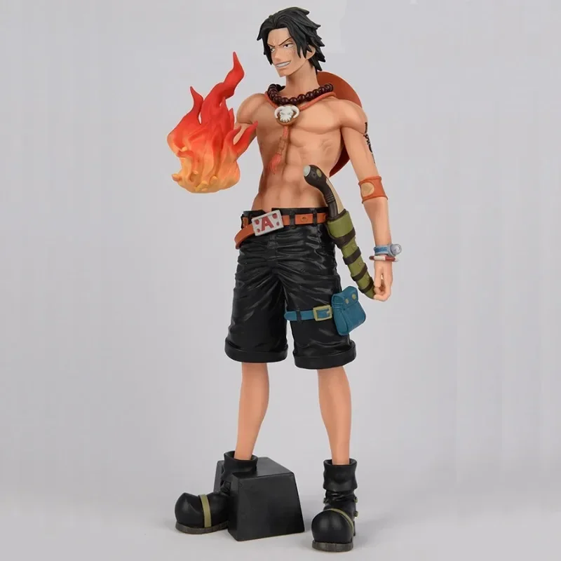 

BANDAI Banpresto One Piece Anime Figure Grandista Nero Portgas D Ace PVC Anime Action Figure Model Toys Collection Gift In Stock