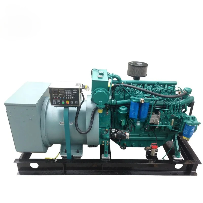 120kw Marine Diesel Boat Generator Set For Fram Factory