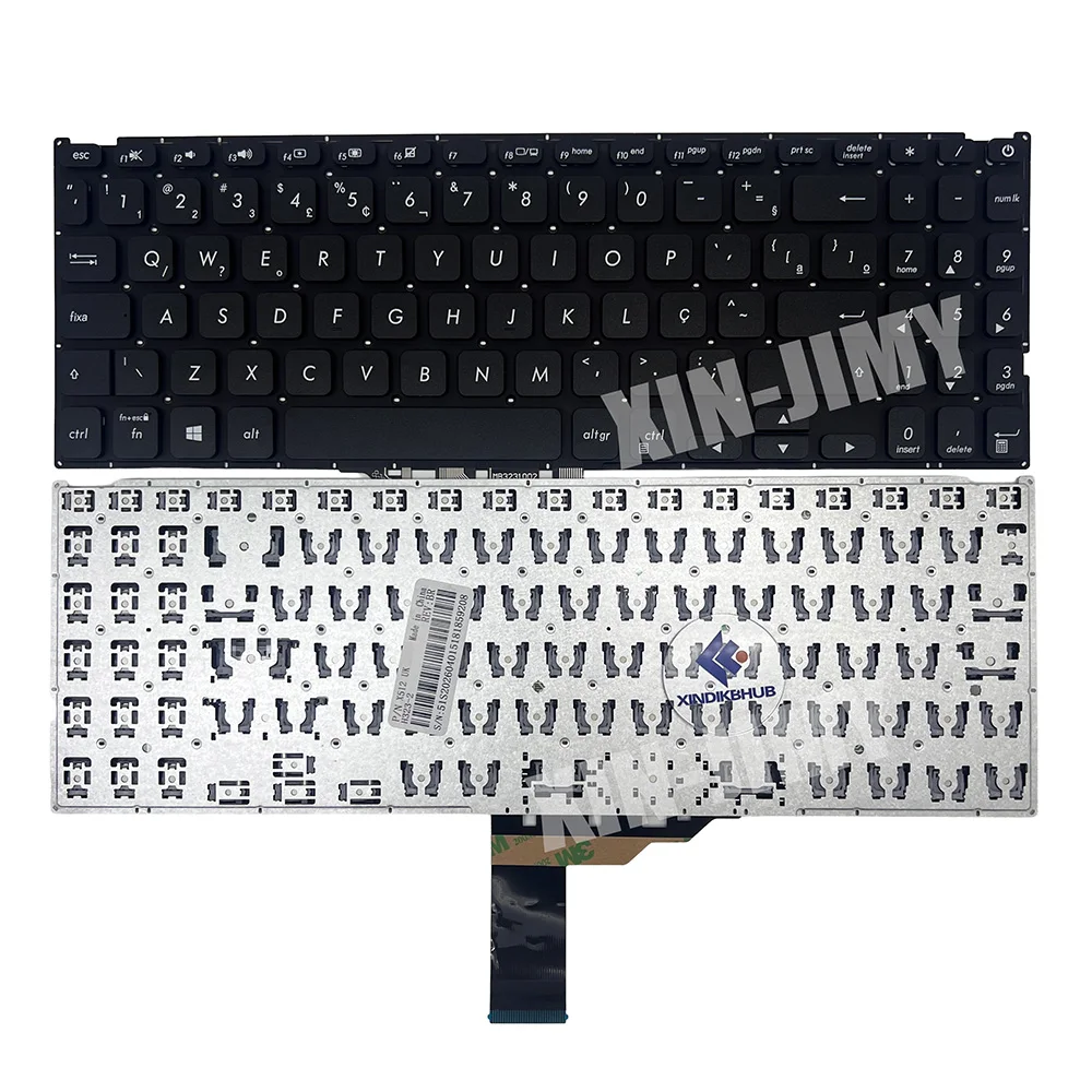 X512 Brazil Without backlit keyboard For ASUS Vivobook X512 X512D X512DA X512F X512FA X512U X512UA X512UB V5000 V5000D V5000