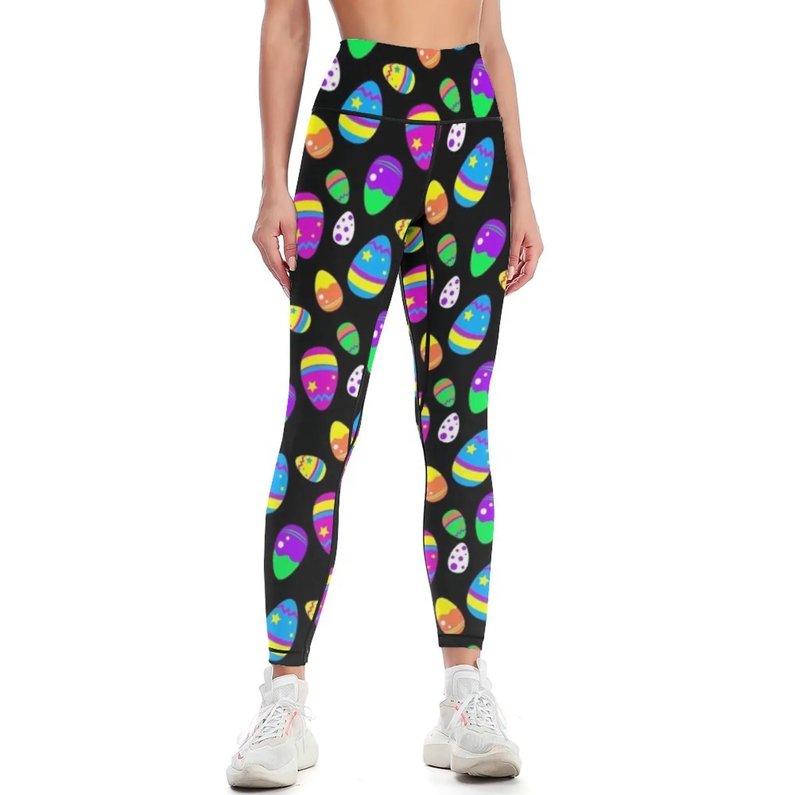 

Egg-citing Easter Colors: A Rainbow of Fun on Redbubble Leggings Fitness clothing legings for fitness Womens Leggings