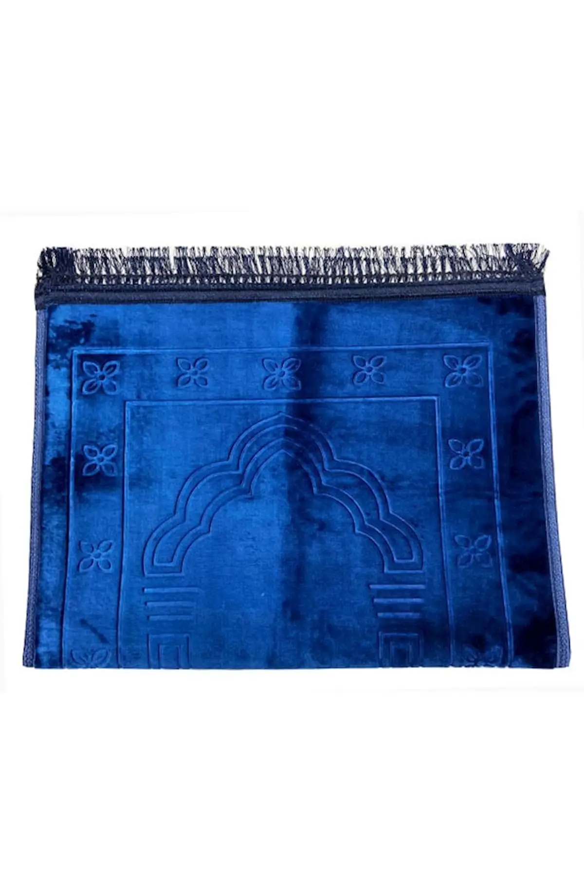 

DOLBOVI luxury plush patterned mihrapned navy Rug 01 Meditation Rug 01 Meditation Rug