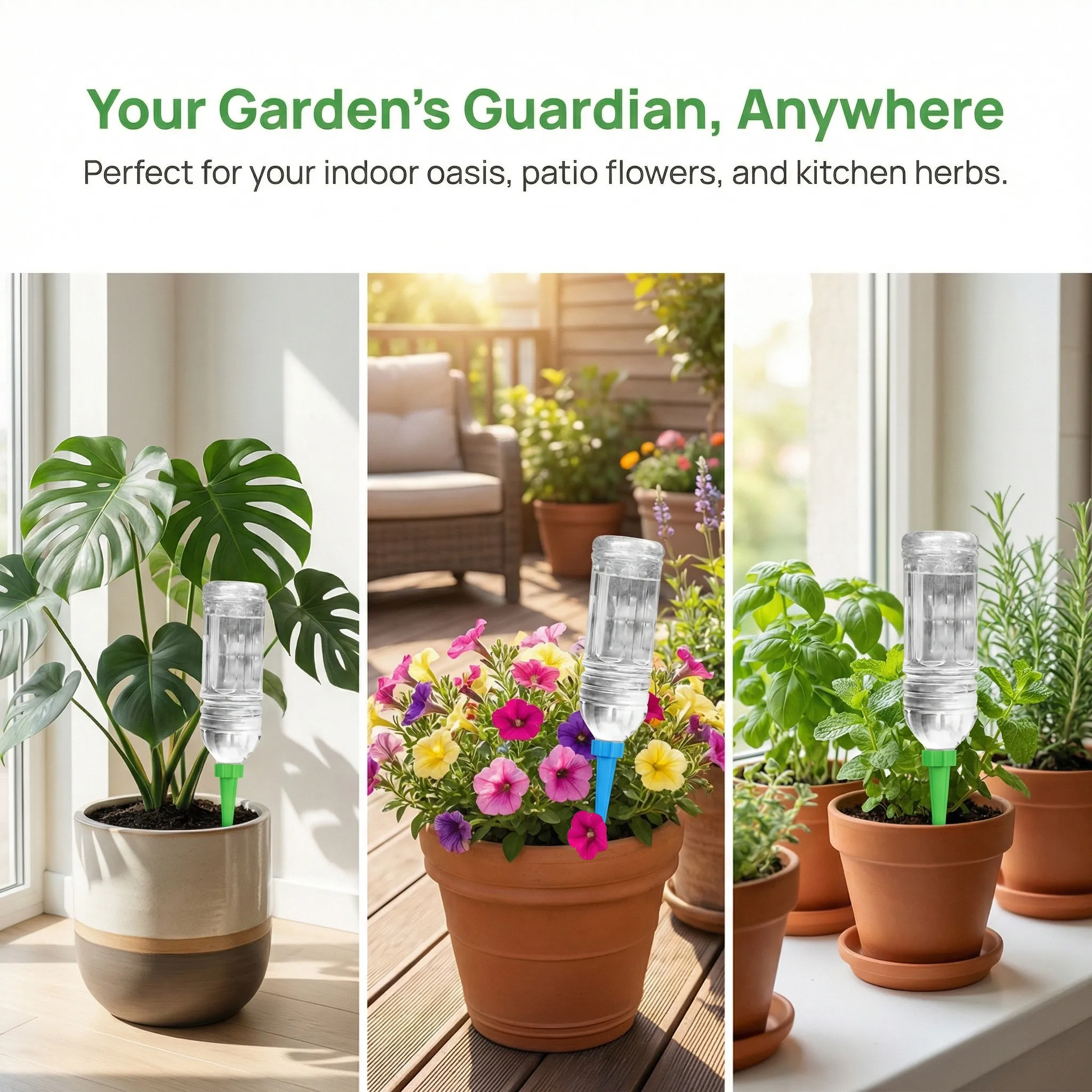 16Pcs Auto Device for Plants Automatic Drip Irrigation System Self Planter Kit Humidity Detection