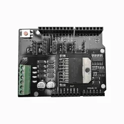 For Arduino R3 MEGA2560 Dual Channel DC Motor Driver Shield Expansion Board L298NH Module Driving Module Replace L298P L298