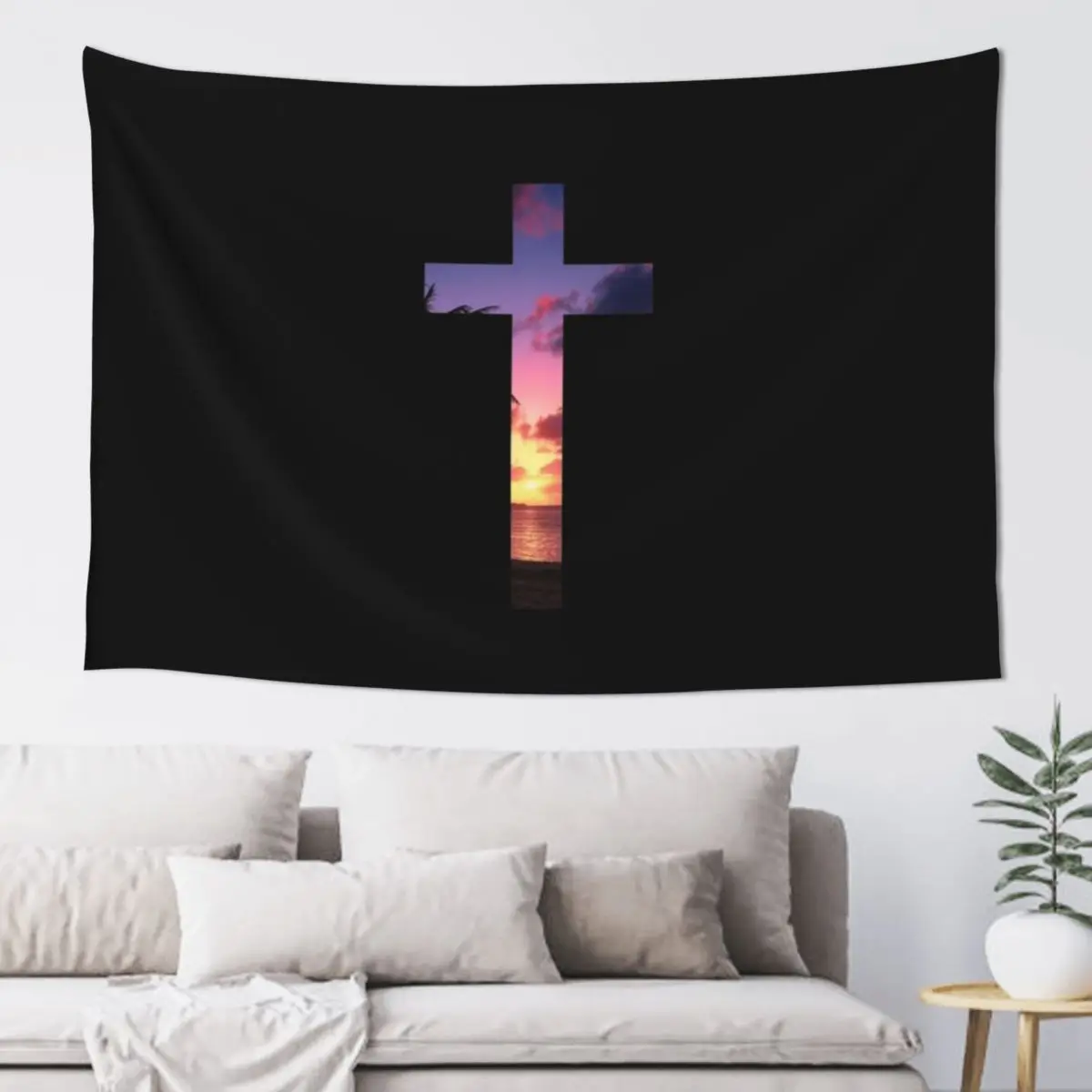 Christian Cross Tapestry Home Decoration Room Decor Decoration Pictures Room Wall Wall Carpet Tapestry