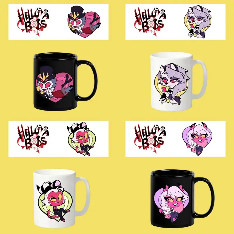 

Ceramic Mug for Helluva Boss for Loona Stolas Millie Moxxie Anime Cartoons Ceramic Coffee Cup Drinking Cup Ceramic Breakfast Cup