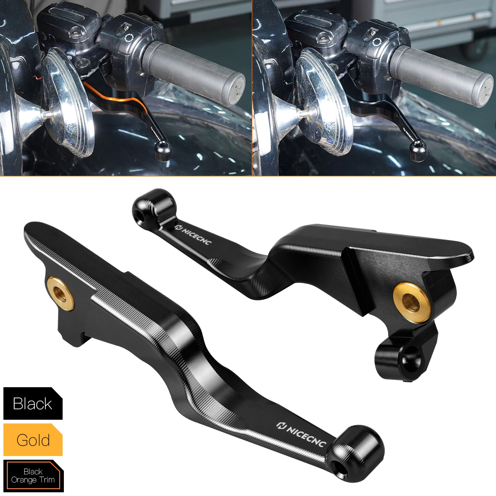 

For 2017-2020 Harley Street Glide FLHX FLHXS Motorcycle Clutch Lever Brake Lever for Harley Tri Glide Ultra FLHTCUTG 2019-2020