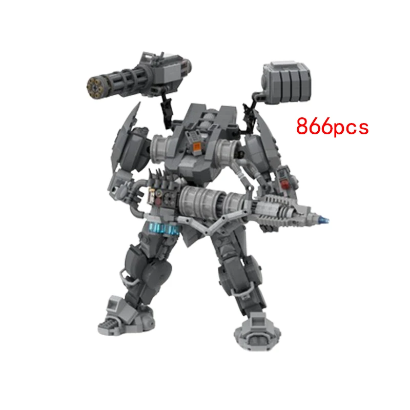 Spot small particle MOC-166168 74288 68249 mecha puzzle assembly toy set model ornament