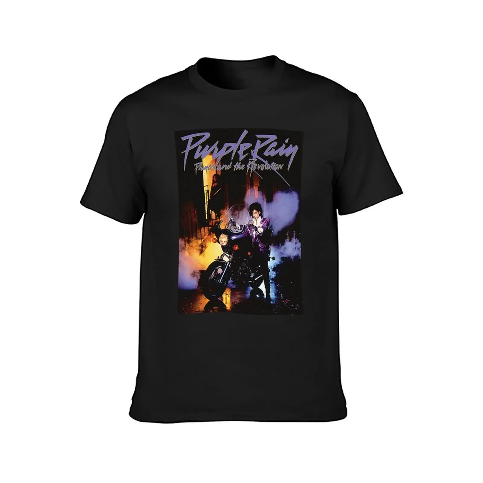 funny purple rain T-Shirt plus sizes shirts graphic tee Blouse customs design your own Men's t-shirt