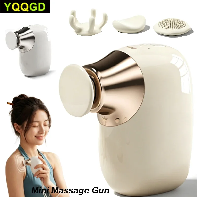 Mini Massage Gun,Portable Powerful Handheld Massager,High Intensity Muscle Massager,Massage Gun Deep Tissue-Massager Gun Relief