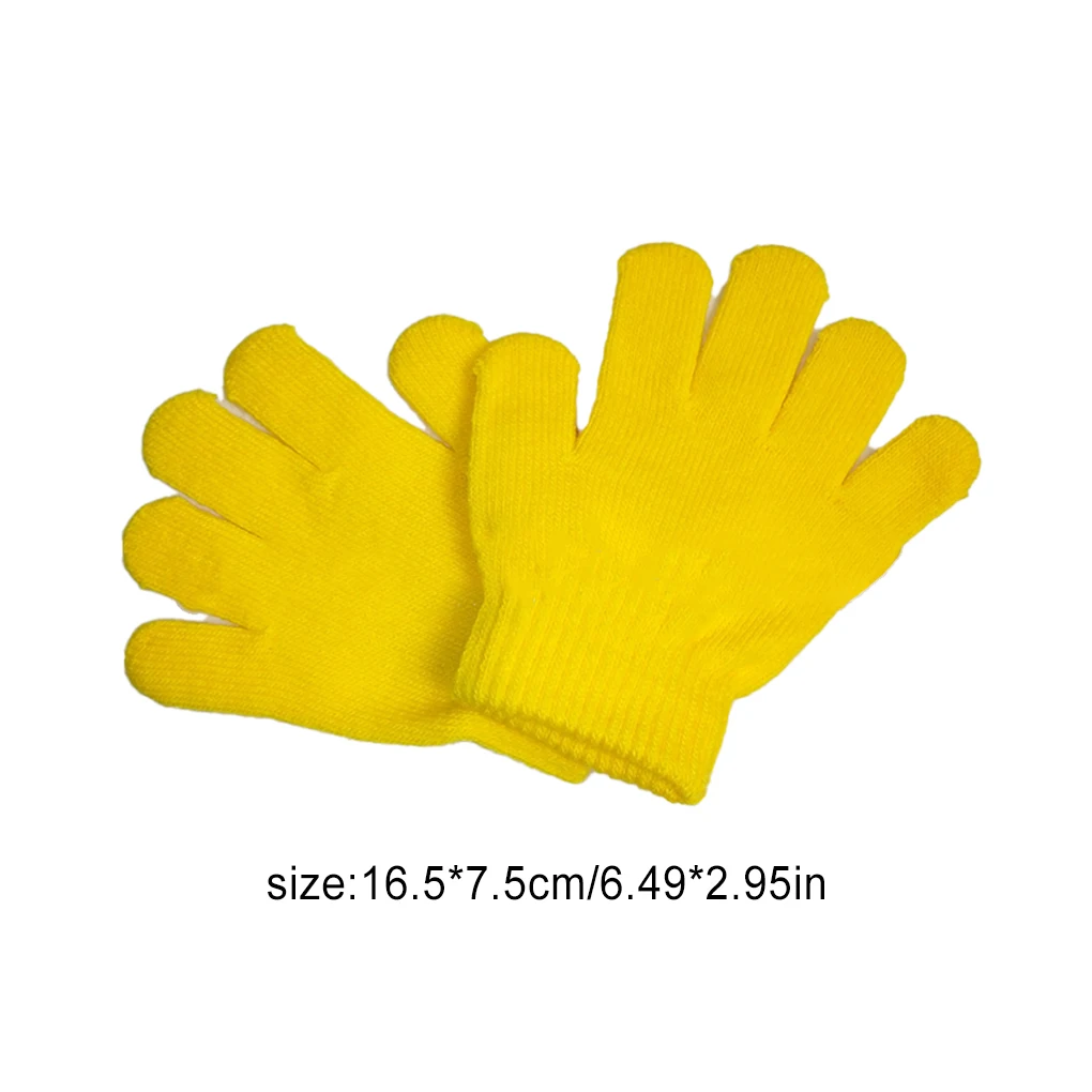 Kids Winter Gloves Comfortable Hands Protector Fine Weaving Home Supplies