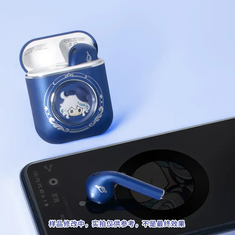 Furina Genshin Impact Wireless Headphone Game Anime Gift Cute HIFI Bluetooth5.3 Headset Cosplay Active Noise Cancellation Earbud