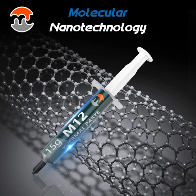 MJ Thermal Paste Performance Thermal Conductive Grease Paste 12.4 W/MK 1/4/8/15/30g For Game PC PS5 CPU GPU Cooling 5