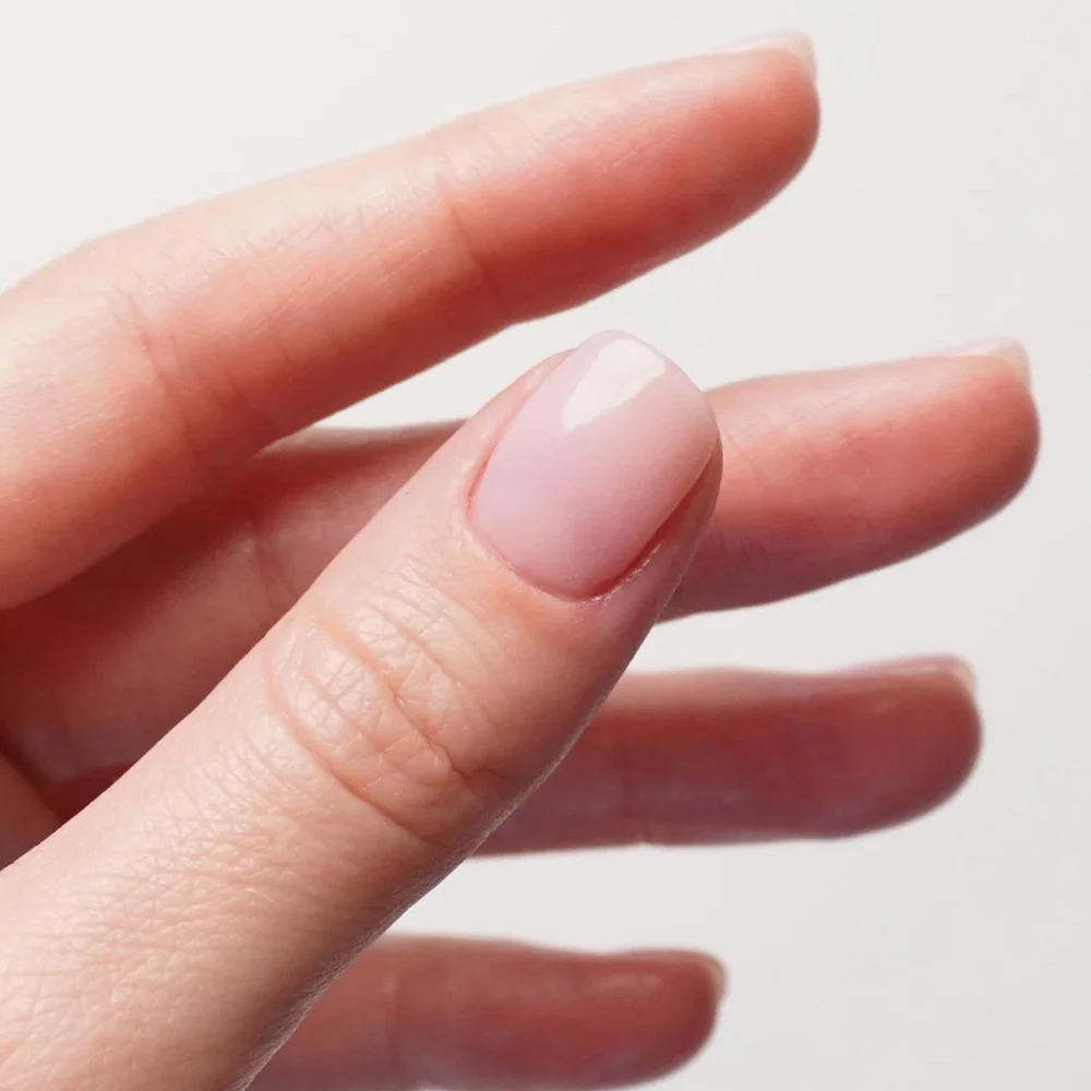 Tinunlooピンクの釘強化剤、ハーブ、小麦、タンパク質、ハードナー、ネイルの成長、修理製品、最大強度