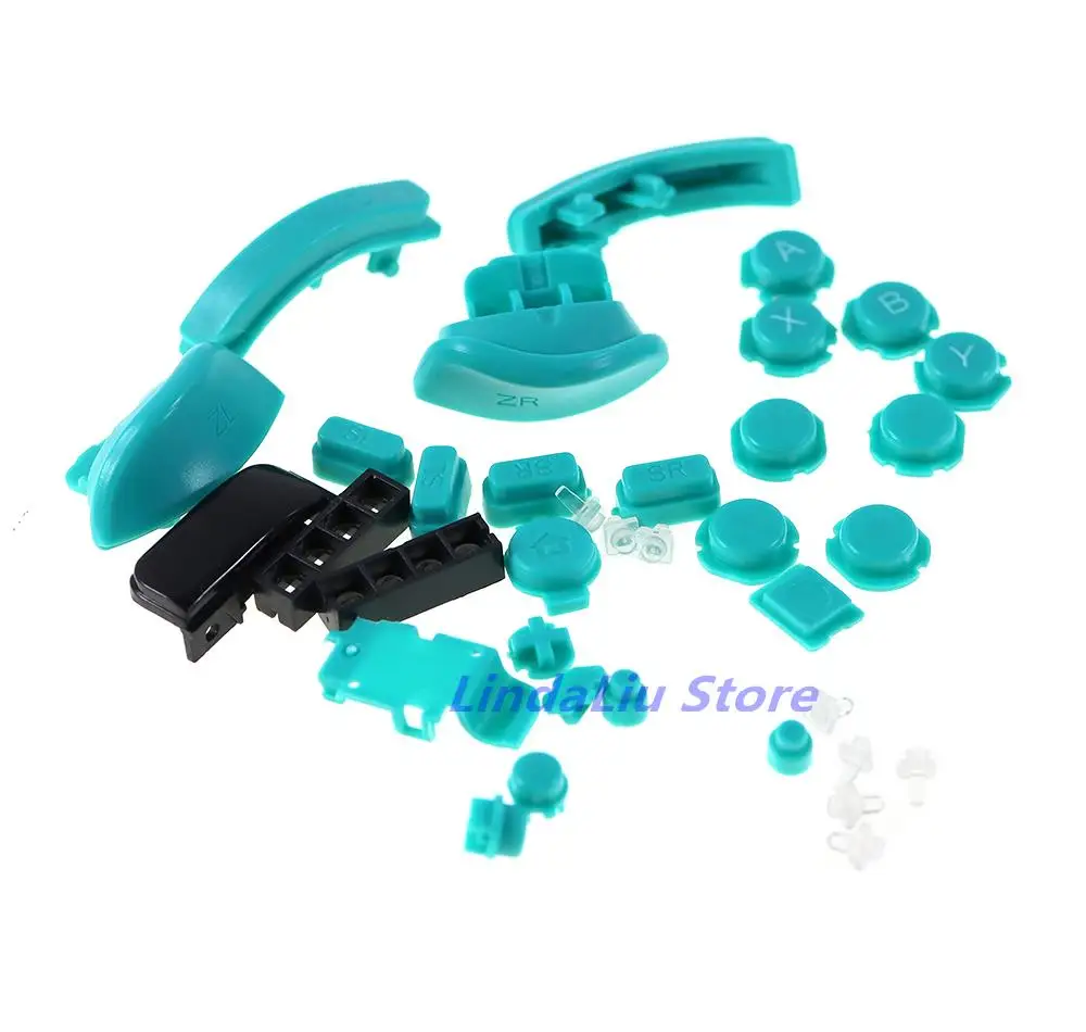 1 مجموعة ABXY زر الاتجاه مفاتيح SR SL L R ZR ZL الزناد مجموعة كاملة أزرار ل نينتندو سويتش تحكم إصلاح أجزاء