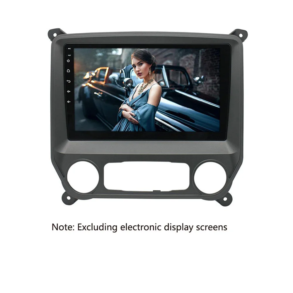 لسيارة شيفروليه 2014 سيلفرادو 10.1 بوصة مشغل أسطوانات للسيارة راديو أندرويد المضيف المتكلم فك MP3 MP5 فآسيا الصوت الوسائط المتعددة فاسيكا الإطار