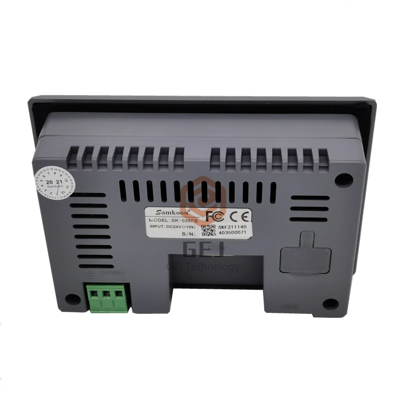SK-035FE Samkoon 3,5 polegadas DC 24V 320*240 Resolução Touch Screen HMI COM1:RS232,RS422,RS485