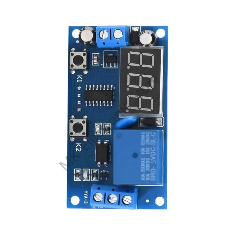 R2LF Digital Display Module Countdown Switching Control Module Timer Module Delay Delay Time Multifunction