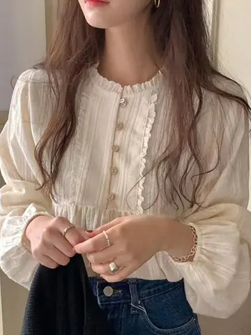 8 best sales romantisk blus - №8