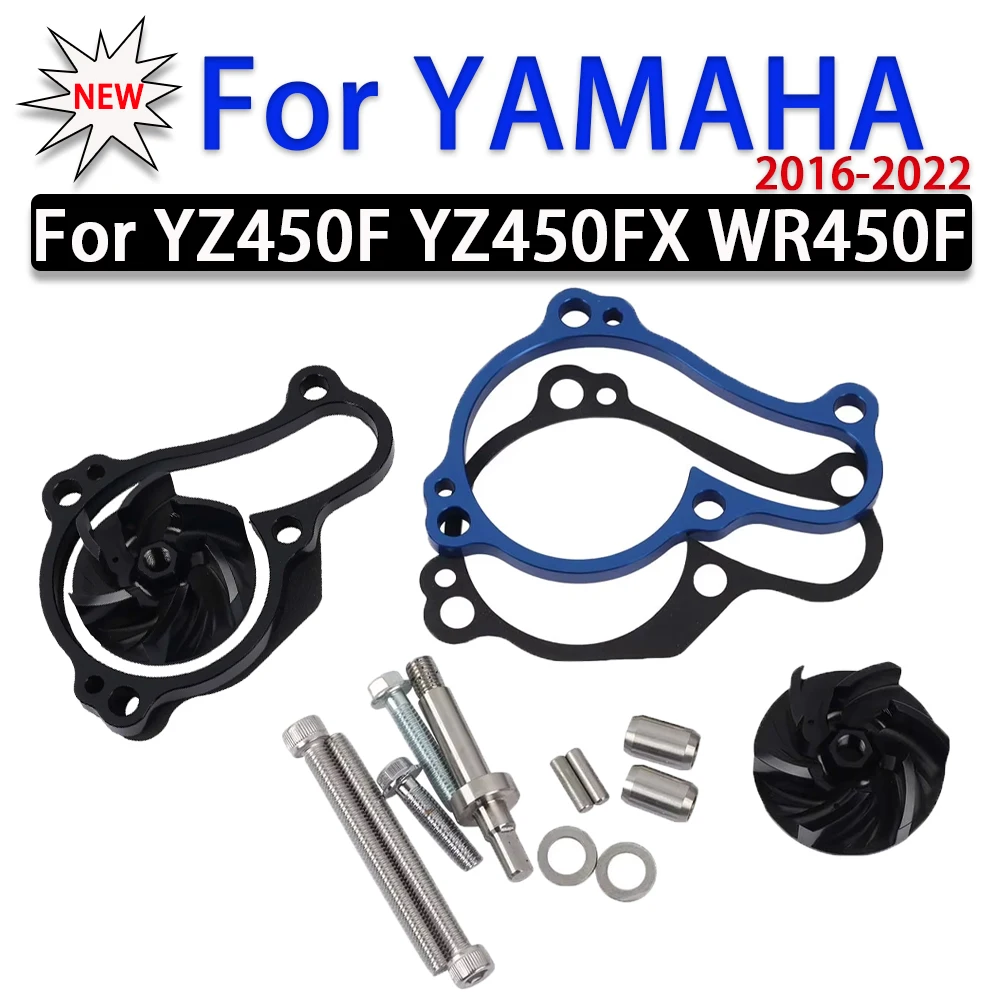 

Oversized Water Pump Cooler Impeller Spacer Kit For Yamaha YZ450F YZ450FX WR450F YZ 450F 450FX YZ 450 F FX WR 450F Accessories