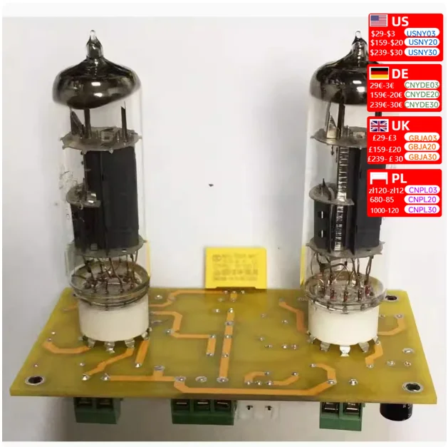 Gallbladder amplifier circuit board 6F3 electronic tube vacuum     