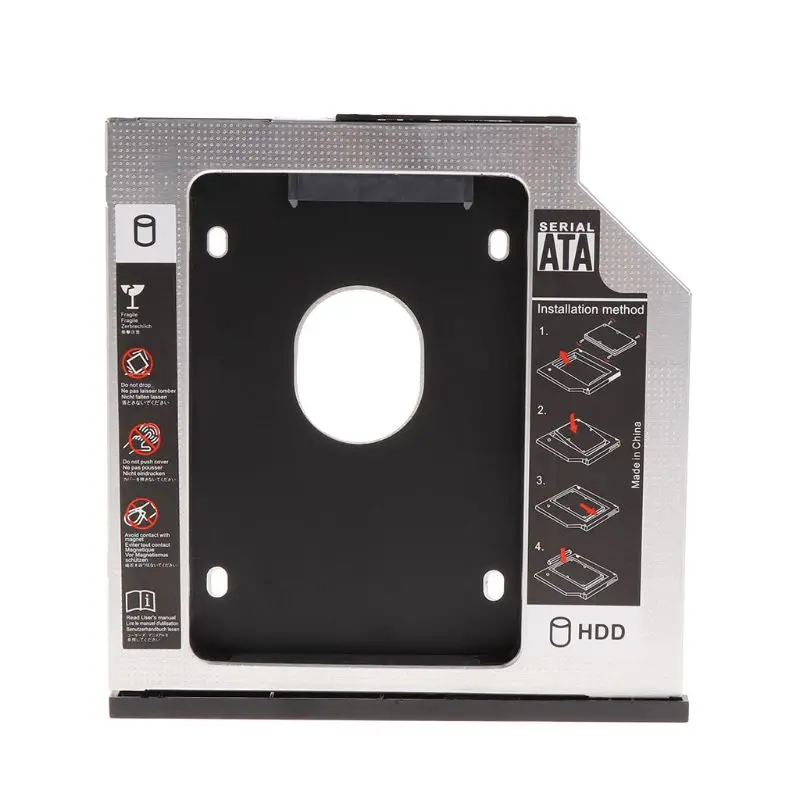New 9.5mm 2nd HDD Hard Drive Caddy for lenovo Thinkpad T400 T410 T420s W500