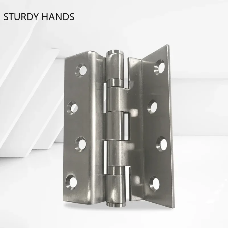 

2Pcs Cabinet Door Stainless Steel Hinge Luggage Wooden Door Curved Hinges Home Furniture Hardware Decoration Accessories