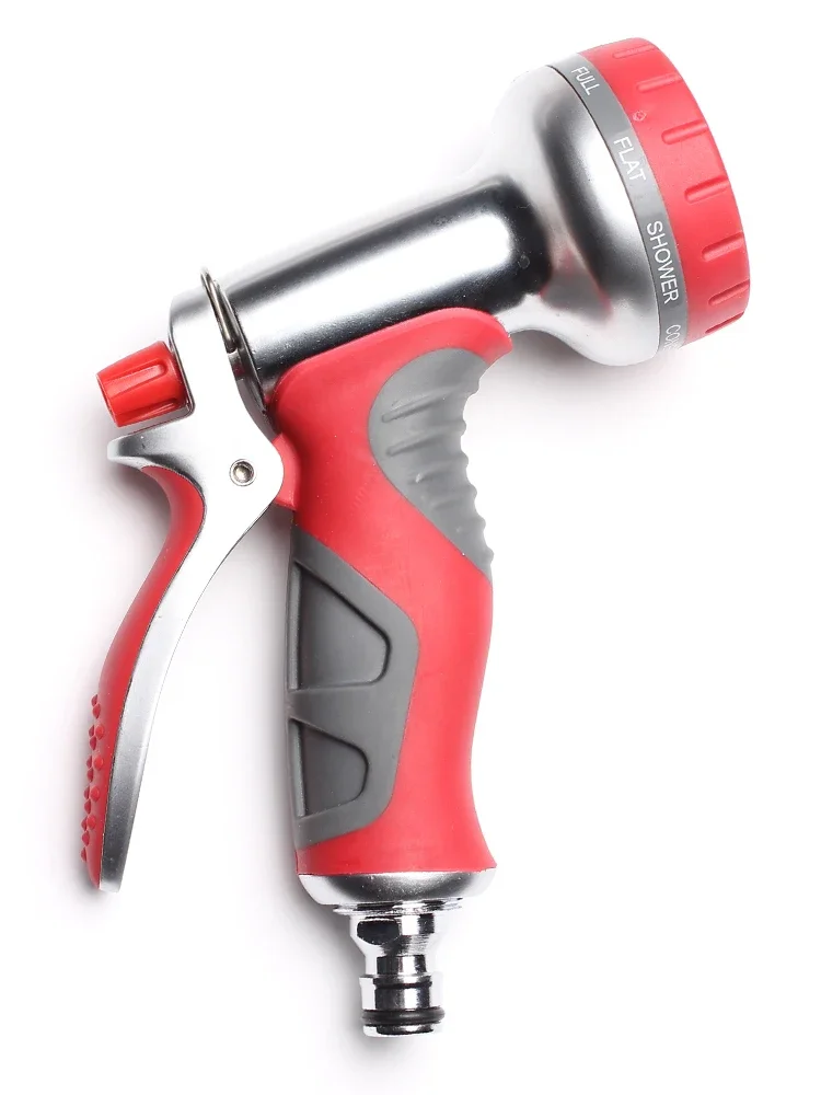 

Adjustable High Pressure Water Gun for Car Wash Garden Multifunctional Irrigation Sprayer with Hose - Lawn Watering Nozzle
