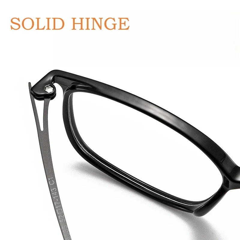 OLLYMURS Ultra Light Flexible TR90 Prescriptions Glasses Frame Men Women Retro Titanium Alloy Optical Frame Eyeglasses Eyewear