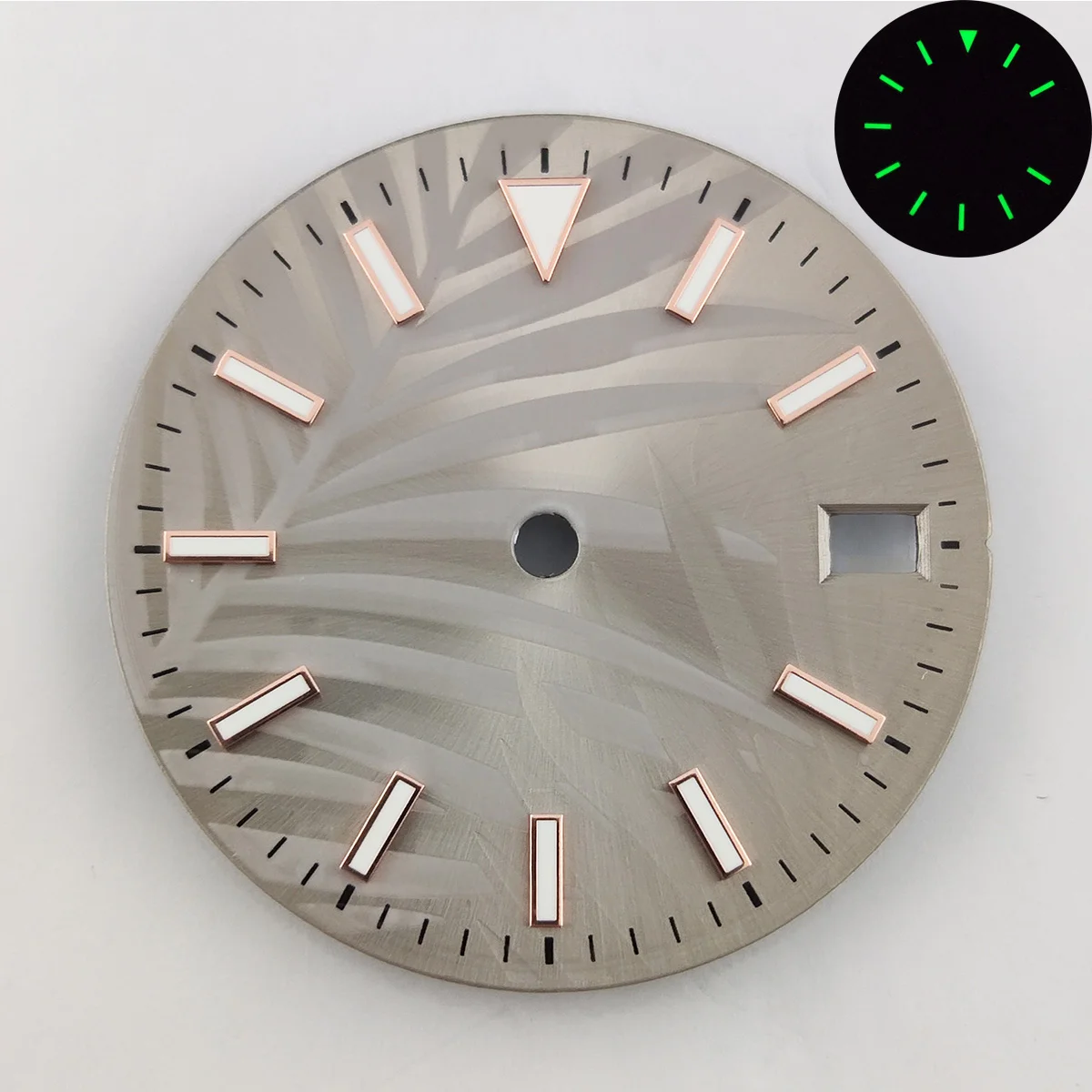 NH35/NH36 new 28.5mm diamond dial with customizable logo suitable for NH35/NH36 movement watch accessories watch dial