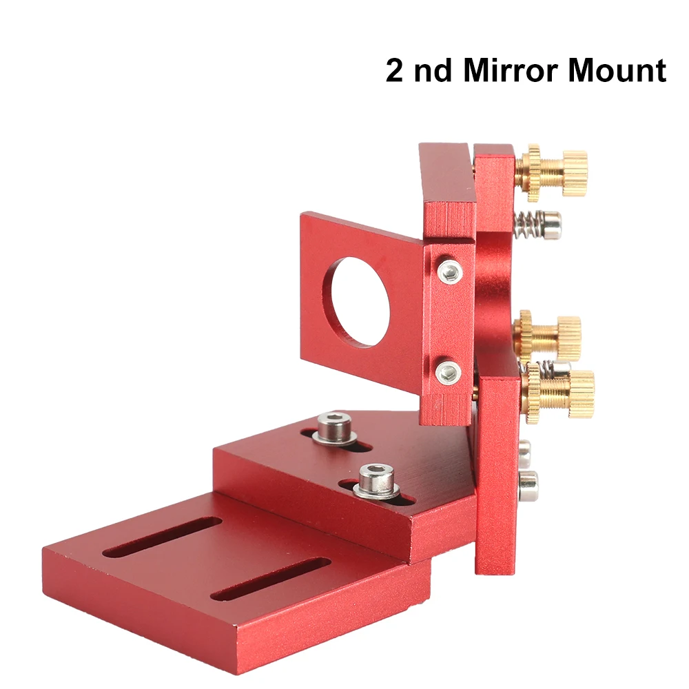 HAOJIAYI CO2 segundo espejo rojo de montaje de espejo 25mm montaje Integrativo para máquina de corte Lase