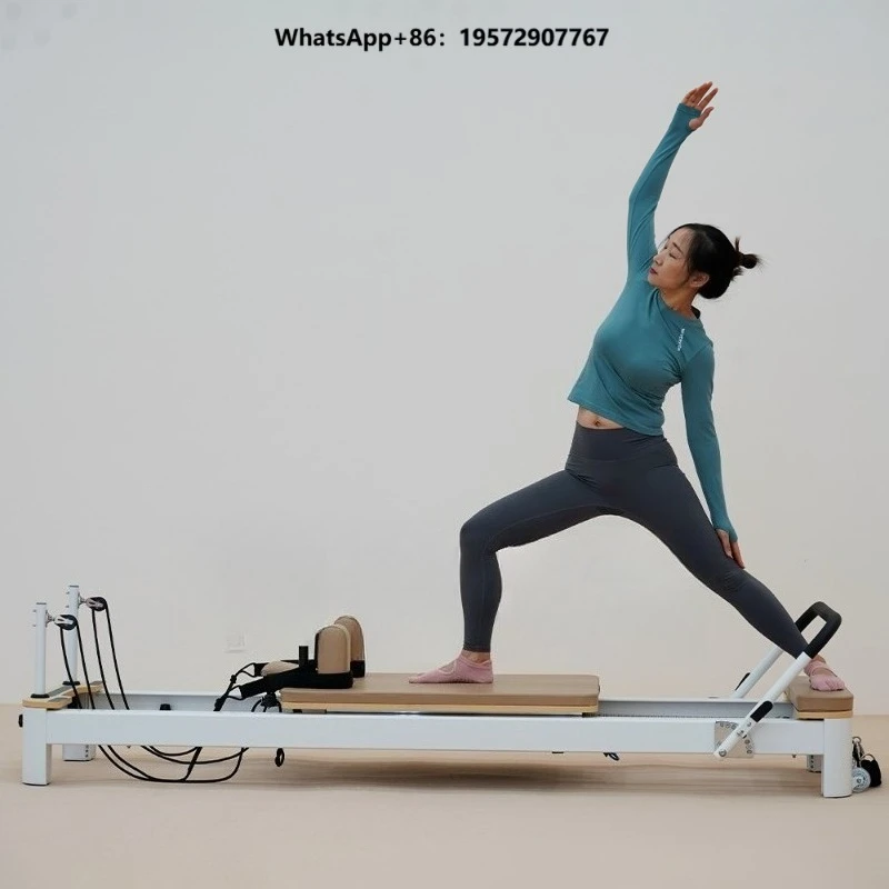 Cardio Pilates Core Bed Yoga Fitness Equipment Reformer Bed Flexible Bed Yoga Pilates Reformer Machine Foldable