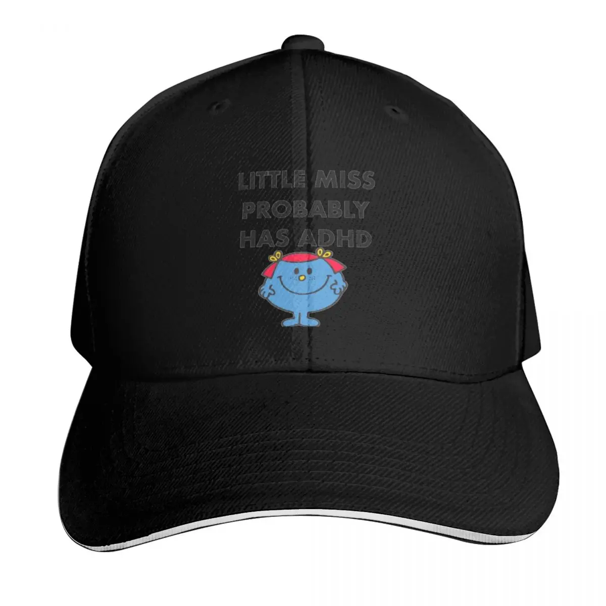 Little Miss Probably Has ADHD Baseball Cap Unisex for Men Women Outdoor Golf Running Hiking Summer Beach Travel