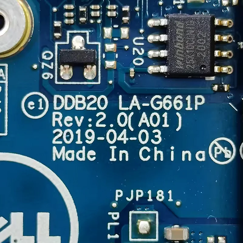 

For Dell Latitude 12 7200 2-in-1 Laptop motherboard LA-G661P with CPU i3 i5 i7-8TH RAM-4GB 8GB 16GB 100% Tested Fully Work