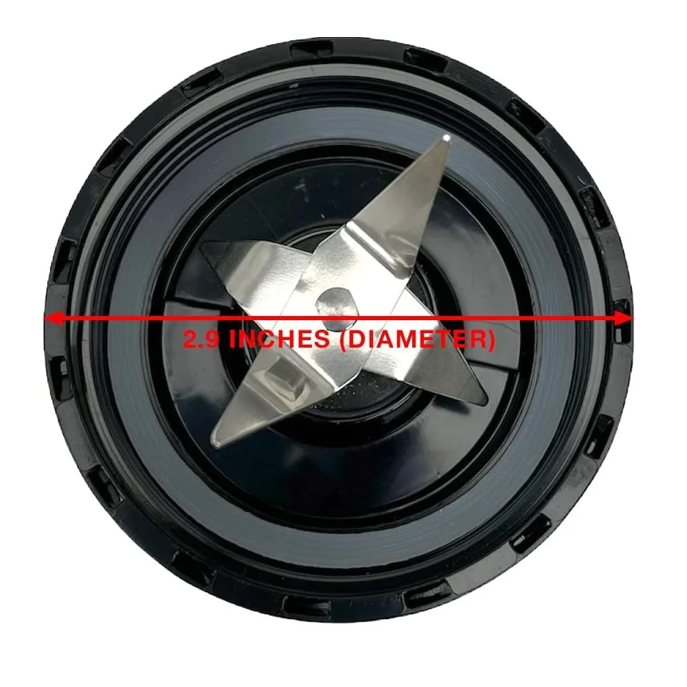 Conjunto de cuchillas de 2 piezas compatible con licuadoras Oster MyBlend; Botella BLSTPB y BLSTAV: 181069-000-000, 149029-000-000