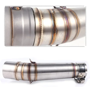 Silenciador de escape deslizante do sistema completo para motocicleta, tubo de ligação do meio, Honda NC700, NC750X, NC750, NC700S, 2012-2017 8 principais vendas ponteira escapamento nc750x - №3